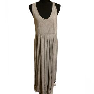 POL Large Grey Maxi Tank Top Dress